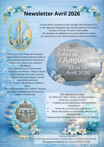 Newsletter avril 2026